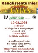 Veranstaltungsbild Das große Siedler von Catan Turnier